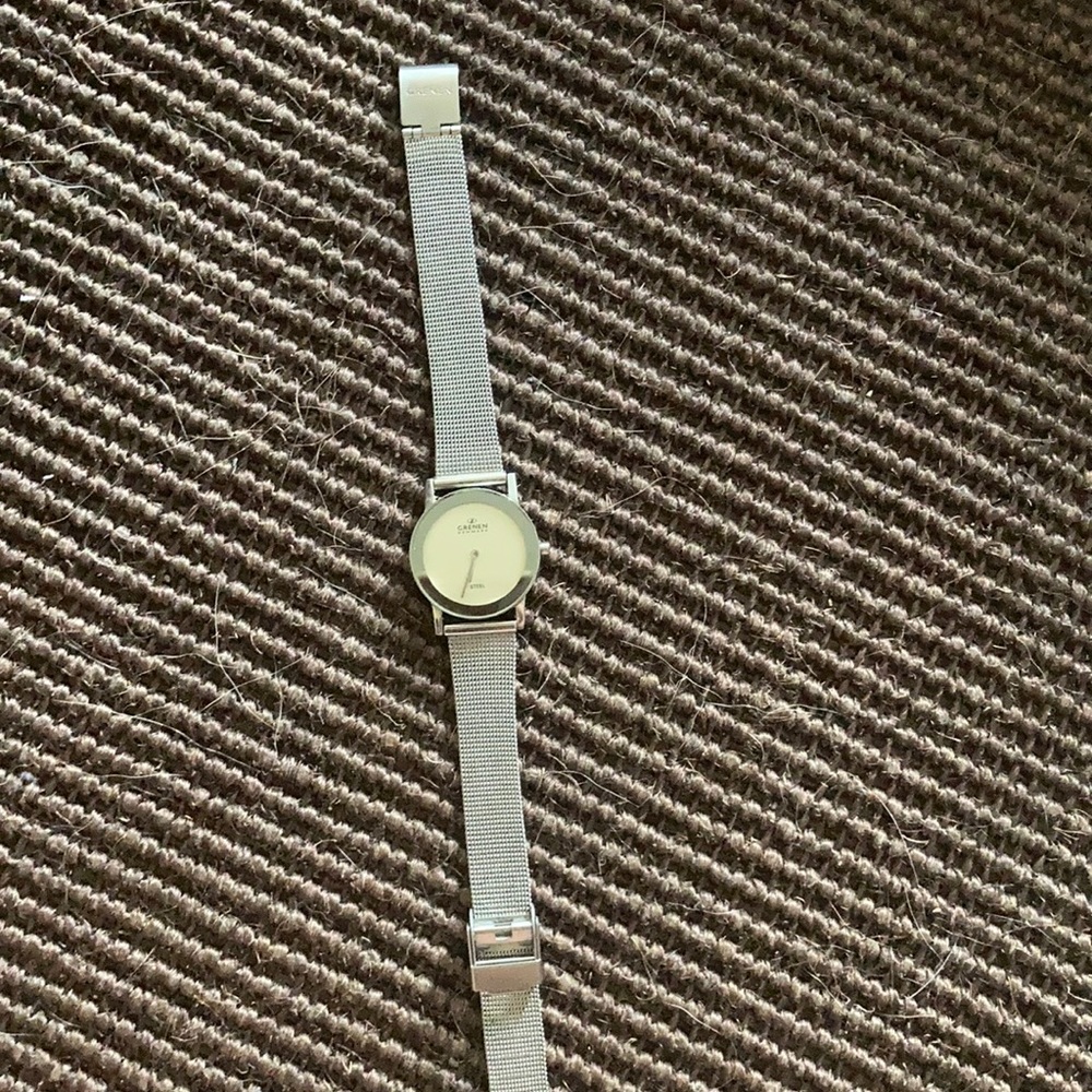 GRENEN DENMARK STEEL WATCH